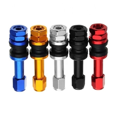 유니버설 해 TPMS TR525 튜브리스 타이어 밸브 스탬드 더스트 캡 알루미늄 개선 타이어 압력 모니터링
