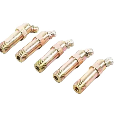 1/4&quot;-19 BSP 뚱뚱한  Nipple Cap 스테인리스 스틸 직립 90도 운송 장비 맞춤형 지원 OEM