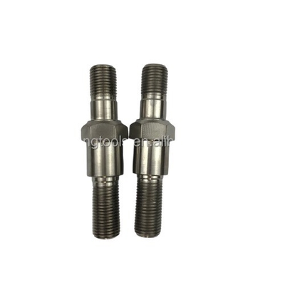 6AL-4V 티타늄 합금 천연 마무리 스프린트 자동차 티타늄 반지름 로드 볼트 1/2 &quot;-20 x 1-3/8&quot; DIN 표준과 헥스 헤드 볼트