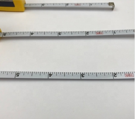 10 피트 타이어 스태거 테이프 측정 3 미터 블레이드 0.12mm 두께 자동차 산업용 가속 전환 노란색