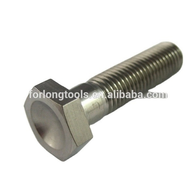 스프린트 자동차 5/16 &quot;-24 x 1-1/2&quot; UNF 티타늄 헥스 헤드 볼트 DIN 표준 6AL-4V 천연 마무리 티타늄 합금