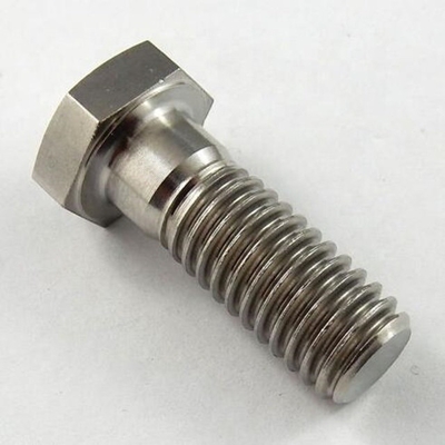 스프린트 자동차 5/16 &quot;-24 x 1-1/2&quot; UNF 티타늄 헥스 헤드 볼트 DIN 표준 6AL-4V 천연 마무리 티타늄 합금