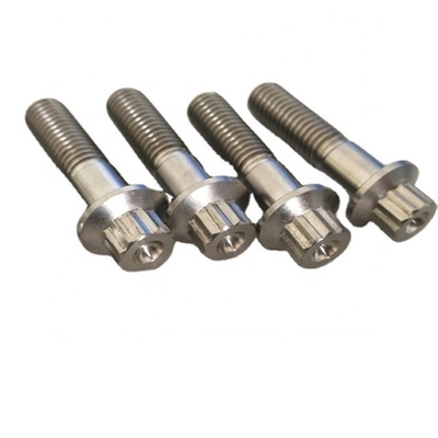 유니버설 해 2021 M8X32mm 화려한 티타늄 12점 플랜지드 헤드 볼트
