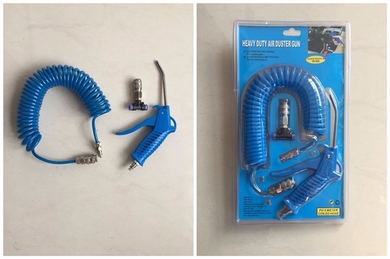 사용자 지정 지원 ODM 5m Hose Pneumatic Cleaning Gun Set Polyurethane TPU 손잡이 무부하 속도 N/M 전문 먼지 제거
