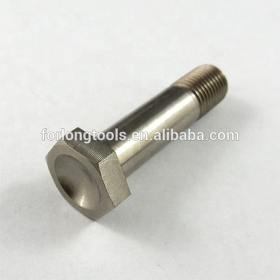 6AL-4V 티타늄 합금 천연 마무리 티타늄 3/8-24 x 1-1/2 &quot;UNF HEX 헤드 볼트 짧은 스레드 스프린트 볼트 DIN 표준