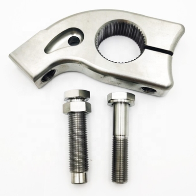 티타늄 1-3/4 (TITANIUM 1-3/4 in Split Torsion Arm Stops for Universal Car Fitting and Performance Enhancements)