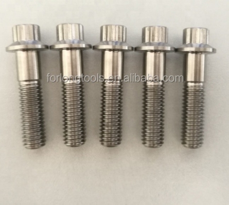 ISO 표준 ZINC 마무리 강철 및 티타늄 Gr5 12 PT BBS 스플릿 림 볼트 M7 x 32mm M8 * 32mm 자동차 애플리케이션