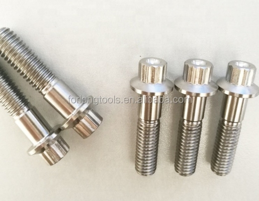 ISO 표준 ZINC 마무리 강철 및 티타늄 Gr5 12 PT BBS 스플릿 림 볼트 M7 x 32mm M8 * 32mm 자동차 애플리케이션