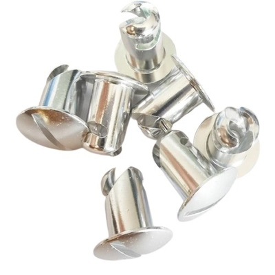 유니버설 알루미늄 7/16&quot; x.500&quot; 1/4&quot; 빠른 회전 돔 헤드 Dzus Fasteners 유니버설 성능을 위한 은 알루미늄