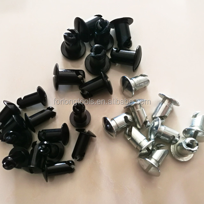 유니버설 알루미늄 7/16&quot; x.500&quot; 1/4&quot; 빠른 회전 돔 헤드 Dzus Fasteners 유니버설 성능을 위한 은 알루미늄