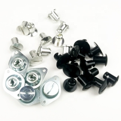 유니버설 알루미늄 7/16&quot; x.500&quot; 1/4&quot; 빠른 회전 돔 헤드 Dzus Fasteners 유니버설 성능을 위한 은 알루미늄
