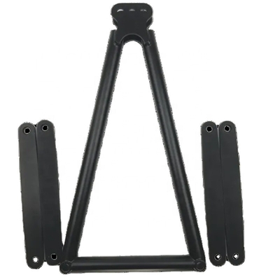 검은색 13 5/8&quot; 스프린트 자동차 JACOBS 스레더 띠와 함께 CHROMOLY 4130 앞 위치 1&quot; x 1/4&quot; x 7&quot; 벽 두께 0.065&quot; 알루미늄