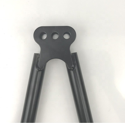 검은색 13 5/8&quot; 스프린트 자동차 JACOBS 스레더 띠와 함께 CHROMOLY 4130 앞 위치 1&quot; x 1/4&quot; x 7&quot; 벽 두께 0.065&quot; 알루미늄