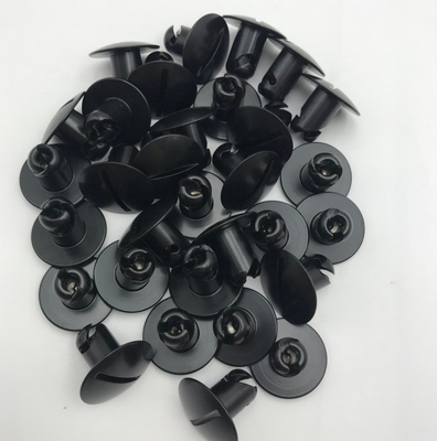 유니버설 스프린트 자동차 알루미늄 1/4 쿼터 턴 Dzus Fastener 716 &quot;X.500&quot; 큰 머리 1&quot; 인치 머리 검은 은 1
