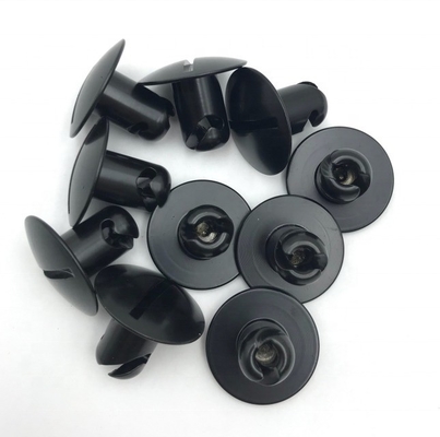 유니버설 스프린트 자동차 알루미늄 1/4 쿼터 턴 Dzus Fastener 716 &quot;X.500&quot; 큰 머리 1&quot; 인치 머리 검은 은 1