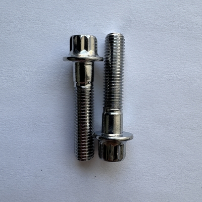 GR5 등급 정상 마무리 티타늄 볼트 M8 x1.25x 32MM 12점 플랜지 볼트