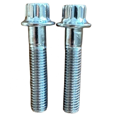 GR5 M8 x1.25x 32MM 티타늄 볼트 12점 플랜지 볼트 스프린트 자동차 GR5 등급