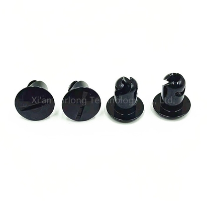 유니버설 블랙 7/16&quot;x.550&quot; 알루미늄 Dzus 돔 헤드 버튼