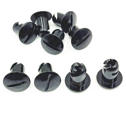 유니버설 블랙 7/16&quot;x.550&quot; 알루미늄 Dzus 돔 헤드 버튼