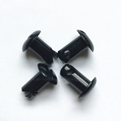 유니버설 블랙 7/16&quot;x.550&quot; 알루미늄 Dzus 돔 헤드 버튼