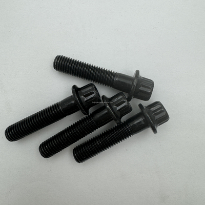 표준 OE NO. 티타늄 Gr5 12 PT RS/RX Split Rim Kits M7 x 32 볼트 및 견과류 플랜지 볼트 블랙 유니버설 자동차 장착용