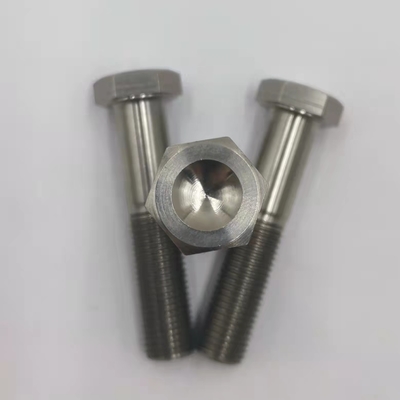 6AL-4V 티타늄 합금 천연 마무리 헥스 헤드 볼트 1/2 &quot;-20 x 4.5&quot; 중량 건설 필수 부품