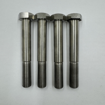 6AL-4V 티타늄 합금 천연 마무리 헥스 헤드 볼트 1/2 &quot;-20 x 4.5&quot; 중량 건설 필수 부품