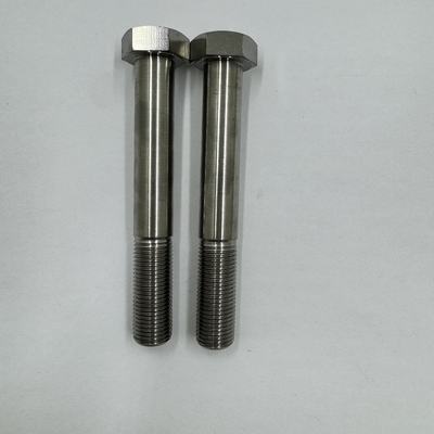 6AL-4V 티타늄 합금 천연 마무리 헥스 헤드 볼트 1/2 &quot;-20 x 4.5&quot; 중량 건설 필수 부품