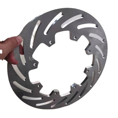 250MM 후방 브레이크 로터 디스크 KX 125 250 KX F 250 KLX R 450 오토바이 부품 교체 티타늄 재료 및 내구성