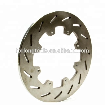 250MM 후방 브레이크 로터 디스크 KX 125 250 KX F 250 KLX R 450 오토바이 부품 교체 티타늄 재료 및 내구성