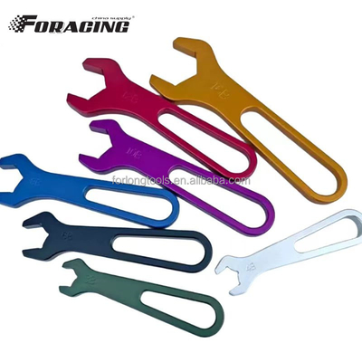 6 pcs AN 스패너 알루미늄 빌렛 레이싱 도구 세트 유니버설 자동차 피팅 An4-An16 스프린트 자동차 래인치 저렴한 가격