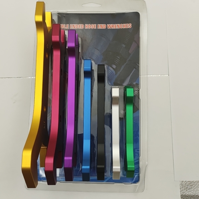 6 pcs AN 스패너 알루미늄 빌렛 레이싱 도구 세트 유니버설 자동차 피팅 An4-An16 스프린트 자동차 래인치 저렴한 가격