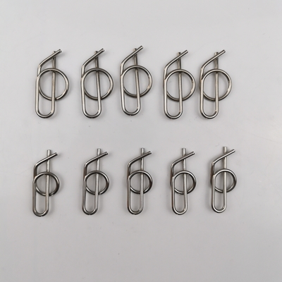 304SS 제이콥스 사다리 핀 루 클립 스테인리스 스틸 3/8 &quot;스프린트 자동차 빠른 릴리스 클리비스 핀 클립