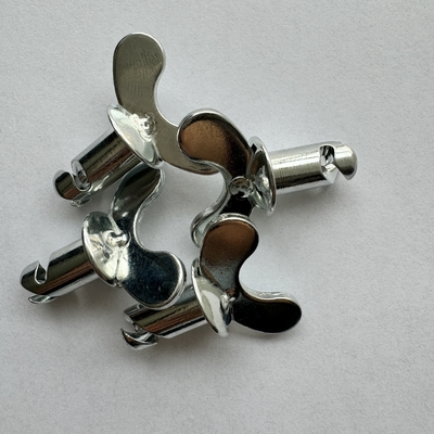 유니버설 Dzus Butterfly Head Button는 스프린트 자동차 연간 성능 향상을 위해 5/16&quot;x.500&quot;의 실버 스틸 손잡이입니다.
