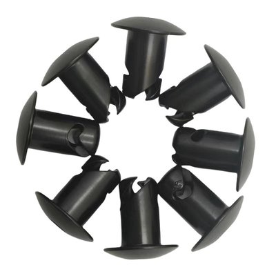 유니버설 자동차 피트먼트 블랙 쿼터 턴 Dzus Stud 7/16 &quot;x.600&quot; 알루미늄 고정 장치