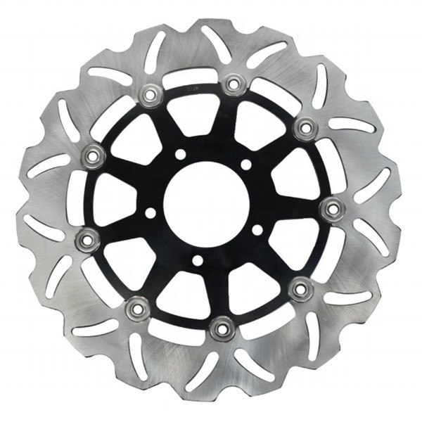70kg 5 마운팅 홀 스테인리스 스틸 오토바이크 플로팅 브레이크 디스크 로터 가와사키 KLV 1000 DL V-STROM 650 DL V-STROM 1000