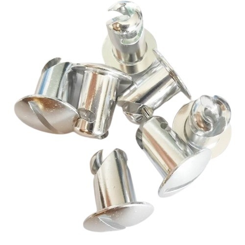 유니버설 알루미늄 7/16&quot; x.500&quot; 1/4&quot; 빠른 회전 돔 헤드 Dzus Fasteners 유니버설 성능을 위한 은 알루미늄