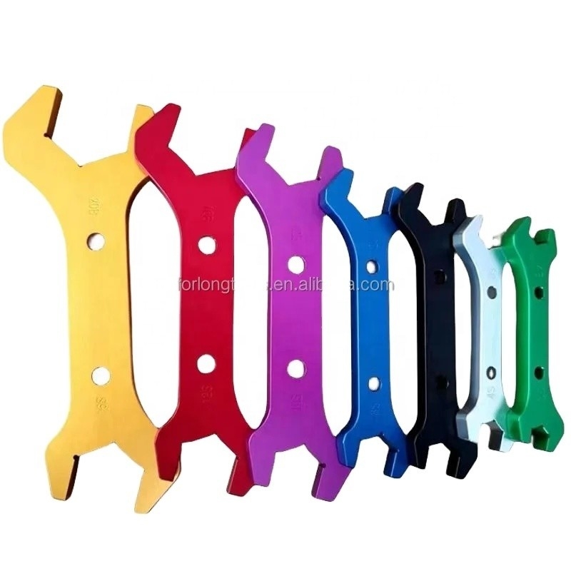 7PCS 듀얼 엔딩 튜브 엔딩 랭치 세트 유니버설 오토 파이프 피팅 An3-An16 알루미늄 사진 보급 유니버설